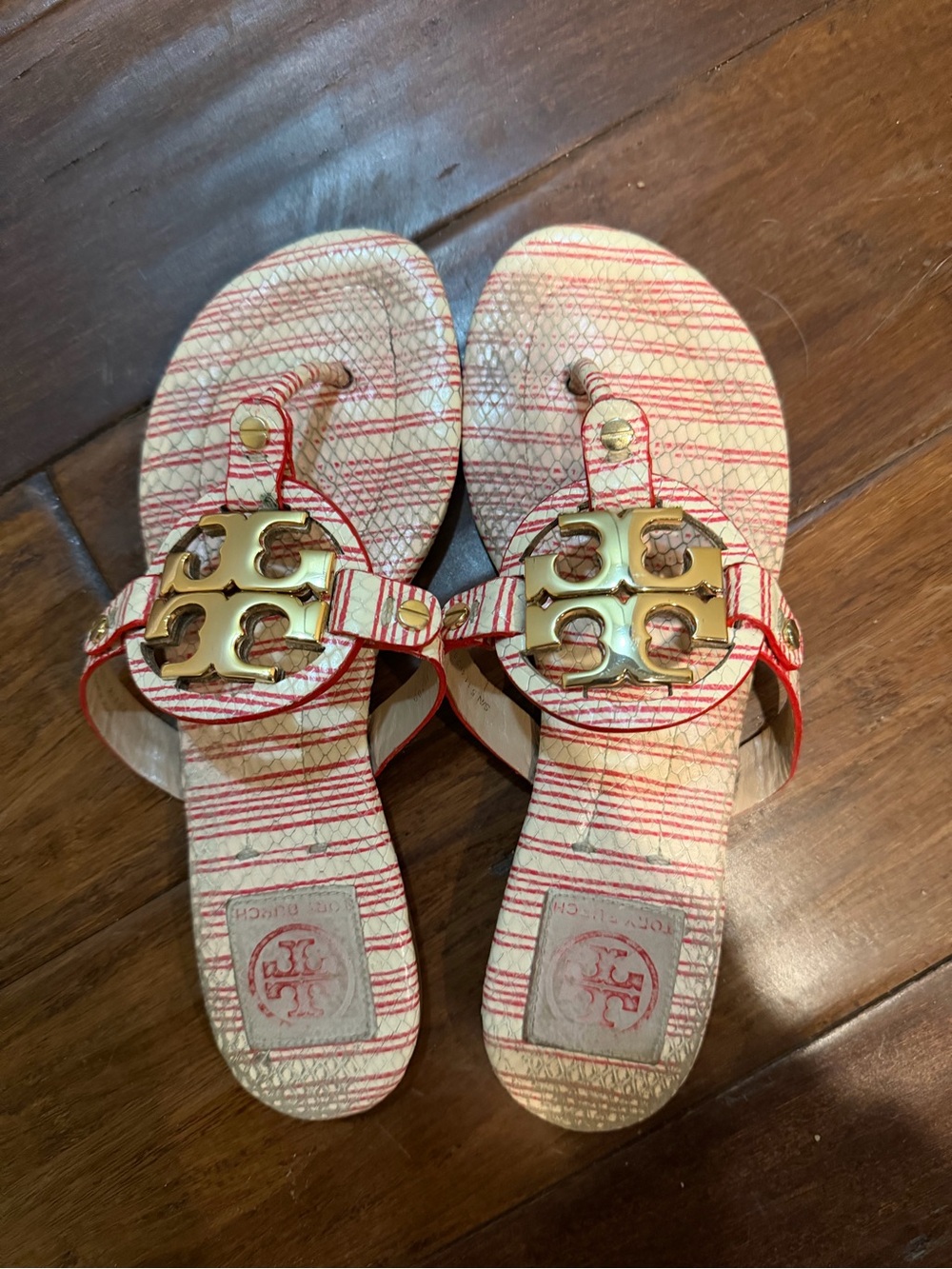 Tory Burch Miller Sandals Size 7.5